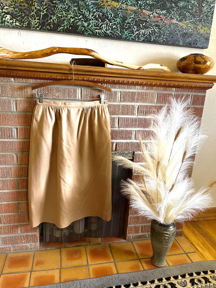 VINTAGE PENDLETON WOOL SKIRT - Picture 2 of 8